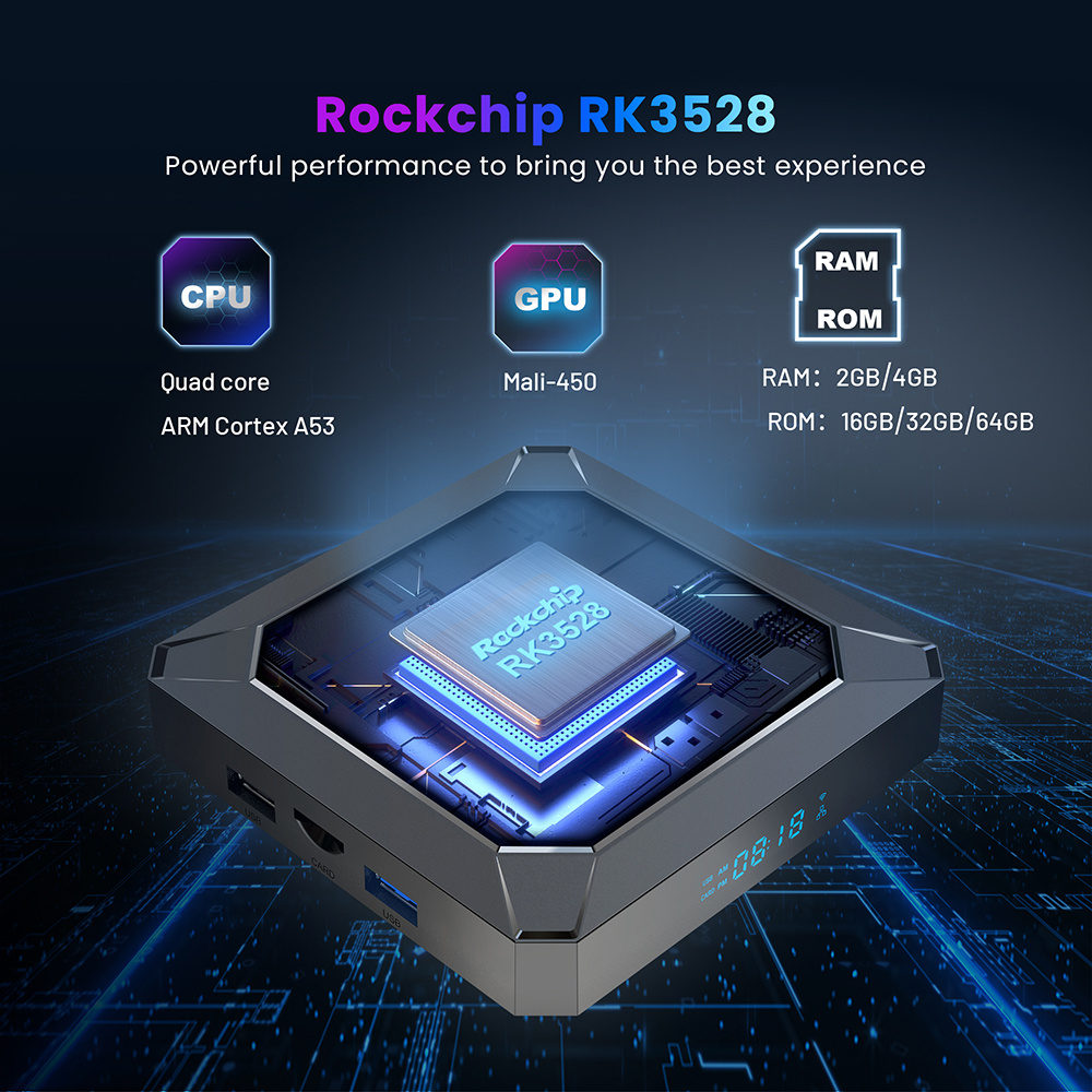 New X98K Android 13 TV Box 8K  - Radxa Rock 5B 16Gb 评论和价格