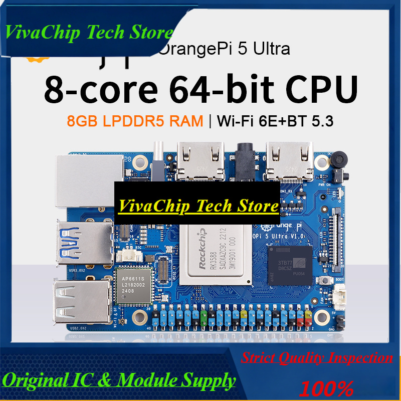 VivacpOrange Pi 5 Ultra 8GB Ra - Rk3588 Mini Pc Board 评论和价格