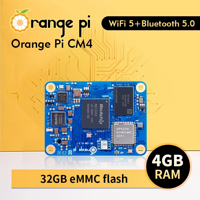 BoaMasMOrange Pi CM4 4GB RAM 3 - Compute Module 4 32Gb Wifi 评论和价格