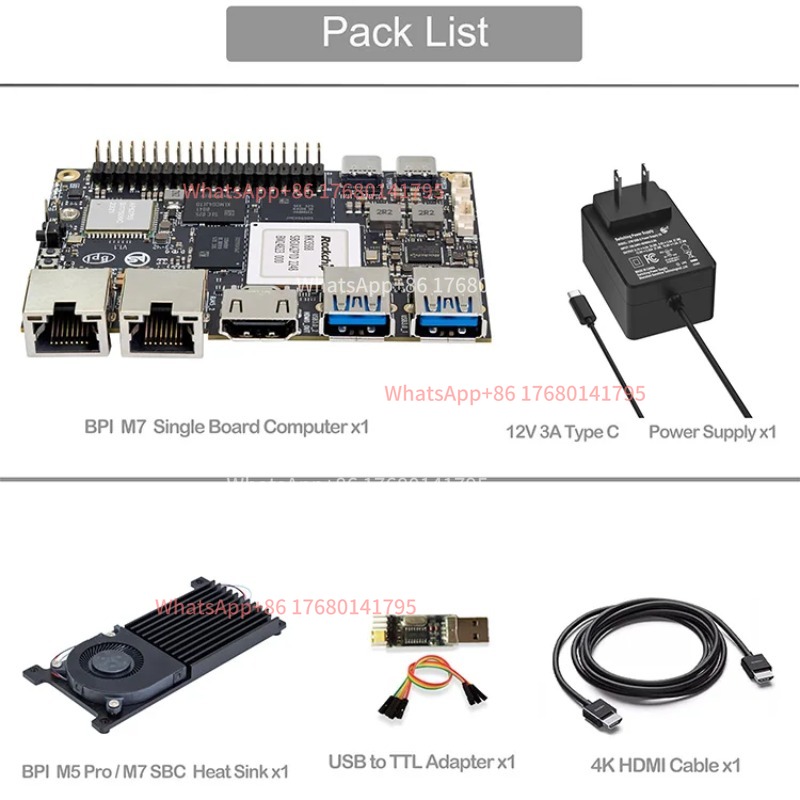 RK3588 Single Board Computer S - Banana Pi Bpi M7 Rk3588 评论和价格