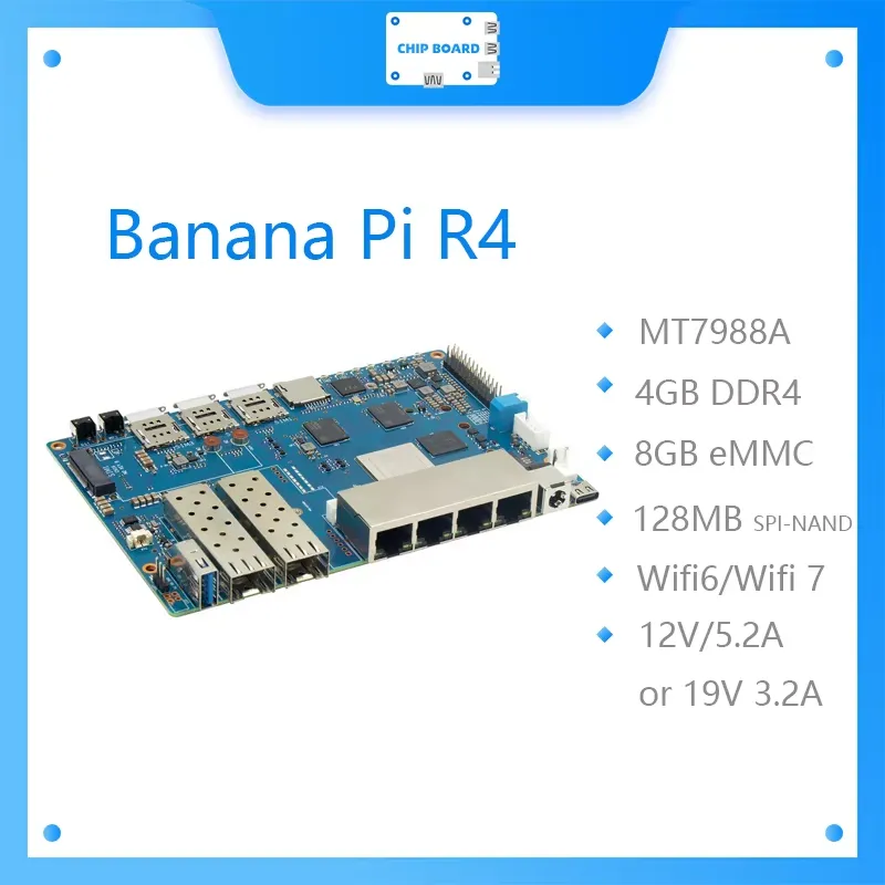 2026 Hot! Banana Pi BPI R4 Wif - Bananapi Bpi R4 Wifi 7 评论和价格