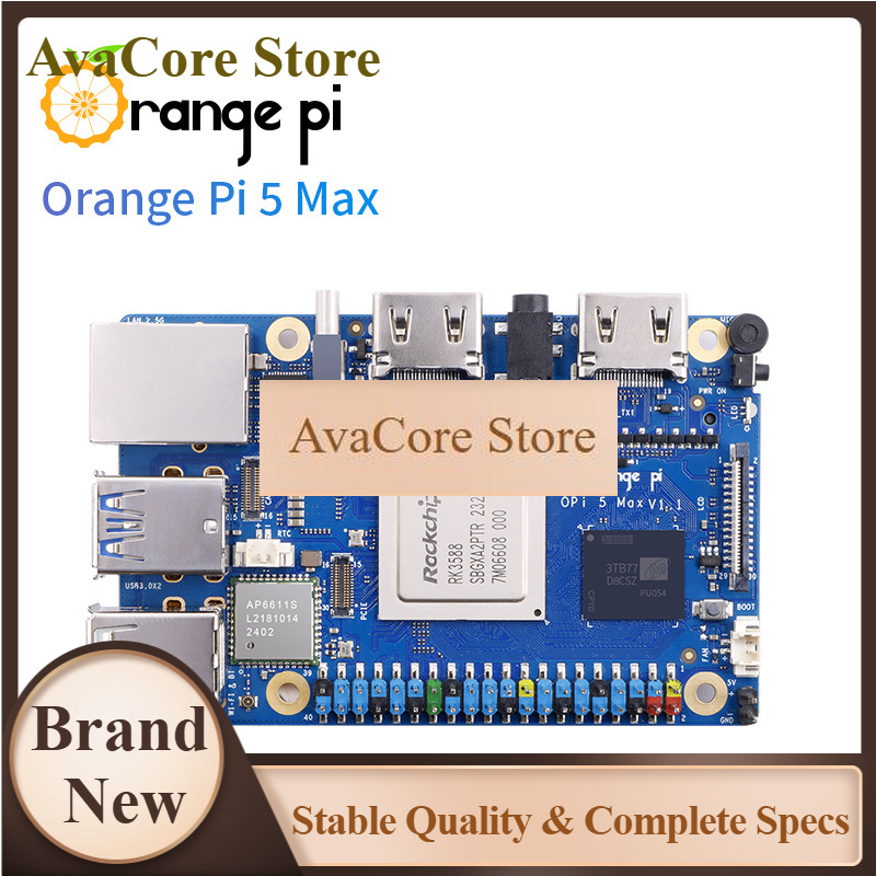 AvaCoreOrange Pi 5 Max 16GB V1 - Rk3588 Mini Pc Board 评论和价格
