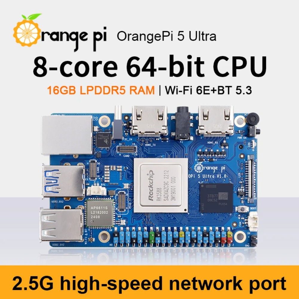 AvaCoreOrange Pi 5 Ultra 16G R - Rk3588 Mini Pc Board 评论和价格