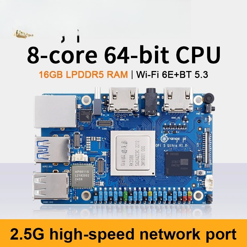 Pi 5 Ultra 16g Ram Rk3588 Ddr5 - Rk3588 Mini Pc Board 评论和价格